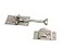 RV Designer E224 Self Closing Door Holder T Style Stainless Steel 4 inch Entry Door Hardware