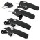 Camotokiit 4Pcs Front Rear Deluxe Full Door Latch Handle Locks Kit 715009952 for CanAm Defender MAX HD10 HD9 HD8 HD7 20172025 Add on 4Seat Cab AntiTheft