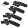 Camotokiit 4Pcs Front Rear Deluxe Full Door Latch Handle Locks Kit 715009952 for CanAm Defender MAX HD10 HD9 HD8 HD7 20172025 Add on 4Seat Cab AntiTheft