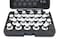 TEMO 20 pc Wheel Lock Lugnut AntiTheft Screw Lug Nut Removal Key Socket Set for BMW