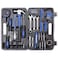 CARTMAN 148Piece Tool Set General Household Hand Tool Kit with Plastic Toolbox Storage Case Blue