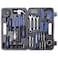 CARTMAN 148Piece Tool Set General Household Hand Tool Kit with Plastic Toolbox Storage Case Blue