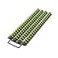 Olsa Tools Portable Socket Organizer Tray Black Rails with Green Clips Holds 80 Sockets Professional Quality Socket Holder Part 1024