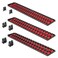 Ernst Manufacturing ERNST Socket Boss Combo 3Pack Tool Organizer with TwistLock Technology Red Model 8510A Secure Storage for Socket Wrench Sets Made in USA