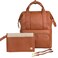 CleverMade Diaper Bag Backpack with Handles Includes Changing Pad Stroller Straps