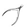 Staleks Pro SMART 31 Cuticle Nippers 3mm Blade Cuticle Trimmer Sharp Durable Stainless Steel Professional Manicure Tool