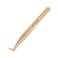 Ms.Queen MsQueen Eyelash Extension TweezersPrecision Tweezers for 2D6D VolumeIndividual False Lashes ExtensionsGoldenLShaped Tweezers