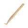Ms.Queen MsQueen Eyelash Extension TweezersPrecision Tweezers for 2D6D VolumeIndividual False Lashes ExtensionsGoldenLShaped Tweezers
