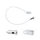Muzata 20Pack 196 Drop Ceiling Hooks with Hanging Wire Set Installation Kit Hold Up to 50KG TA00