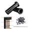 Muzata 50 Pack 18 Black Cable Railing Protector Sleeves T316 Stainless Steel Protective Sleeves Deck Cable Railing Hardware Kit for Wood Posts CR13
