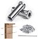 Muzata 80PCS Stainless Steel T316 Protective Sleeves Cable Railing Kit Hardware Cable Railing Protector Sleeve for 18 Wire Rope Wood Posts CR13