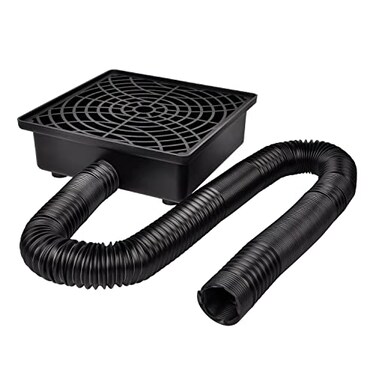 Prestantious Catch Basin Gutter Downspout Extensions 1212 Low Profile Catch Basin Downspout Extender with 2 ID Flexible Pipe No Deep Dig Needed Rainwater Diverter Pipe Stretched Length 82ft