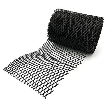 Rocky Mountain Goods 6 Gutter Guard Mesh 20 Foot Leaf Guard Protects from Branches Leaves Debris Easy Cut with Scissors to Custom Lengths Easy Install Does Not Rust