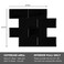 HOMEART Black Peel and Stick Backsplash Subway Tile Self Adhesive Wall Tiles Kitchen Backsplash Stick on Tile 10x 10 10 Sheets