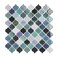 VEELIKE Teal Green Arabesque Backsplash Tile Peel and Stick Backsplash for Kitchen 6 Sheets 12x12 Waterproof Self Adhesive Back Splash Stick on Wall Tiles for Kitchen Bathroom Renter Friendly
