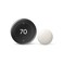 Google Nest Learning Thermostat 4th gen Nest Temperature Sensor 2nd gen Silver