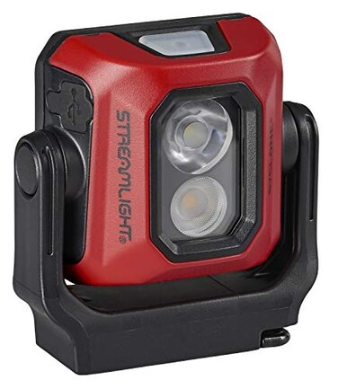 Streamlight 61510 Syclone 400Lumen USB Rechargeable MultiFunction Compact Work Light Red