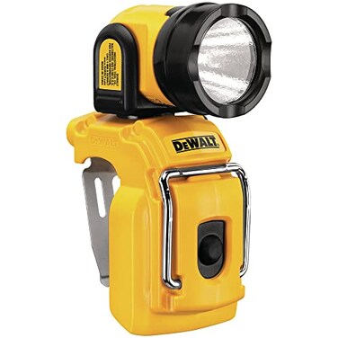 DEWALT 12V MAX LED Work Light Hand Held DCL510 Yellow