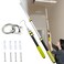 HOAIXUN Extendable attic Pull Rodattic Pull Down Hookattic Ladder Pull Down Hook kit The Set Includes a 40inch telescoping Rod 1 HeavyDuty Stainless Steel Pulling Ring and 1 Storage Hook