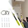 HOAIXUN Extendable attic Pull Rodattic Pull Down Hookattic Ladder Pull Down Hook kit The Set Includes a 40inch telescoping Rod 1 HeavyDuty Stainless Steel Pulling Ring and 1 Storage Hook