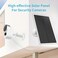 OuOudoit Solar Panel Charger for Arlo Essential 2K Outdoor2nd GenEssential XL Camera2nd GenEssential Spotlight 5V 6W Continuously Charging 98ft Cable Weatherproof 2Pack