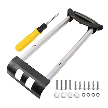 BQLZR 20 Inch Telescopic Pull Out Suitcase Handle for G002 Cloth Luggage Handle Replacement 3 Part