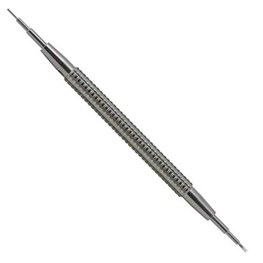 BUZZUFY Bergeon 7767F Watch Spring Bar Tool Long Stainless Steel Handle with Replaceable Screw In Fine Tool End