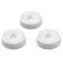 Flic Smart Button 3Pack Light Switch Music Controller Routine Trigger That Works with Alexa Matter Homekit SmartThings Easy Guided Install Customizable Wireless UL White