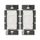 Lutron Caseta Original Smart Dimmer Switch ELV Lutron Hub Required 250W LED SinglePole3Way Neutral Required PD5NEWH 2PACK White 2 Pack