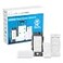 Lutron Caseta Original Smart Dimmer Switch Kit w Hub Pico Remote Wallmount Bracket and Smart Dimmer Switch No Neutral Required Works with Alexa Apple Home Ring Google Home PBDGPKG1WA