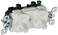 Leviton 20 Amp 120277 Volt Duplex Style SinglePole SinglePole AC Combination Switch Commercial Grade 5334W White