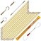 Boeray 22FT Fiberglass Running Electrical Wire Cable Pulling Fish Tape kit in a Carrying Case Through Wall Cable Snake Rods Electrical Tools Kit with Different Attachments