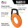Klein Tools 56341 Electrical Fish Tape Wire Puller Stainless Steel with Double Loop Tip Optimized Housing and Handle 18Inch x 240Foot