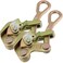 JOIKIT 2 PCS 1 T 2204 Lbs Cable Grip Wire Grip Puller Wire Gripper Steel Cable Pulling Tool Wire Rope Tightener for 2516 mm Wire Rope