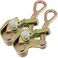 JOIKIT 2 PCS 1 T 2204 Lbs Cable Grip Wire Grip Puller Wire Gripper Steel Cable Pulling Tool Wire Rope Tightener for 2516 mm Wire Rope