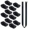 UONIKA 36 inch Cable Straps12 pcs Reusable Fastening Hook and Loop Utility Cable Ties Down Wraps Adjustable Cinch Straps