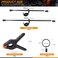 Rustark 22Pcs Backdrop Kit with Clips Clamps Rings Spring Clamps for Photography Video Studio