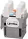 Leviton Extreme Quick Port Connector 25Pack 61110BG6 Gray