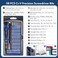 XOOL 82 in 1 Precision Screwdriver Set Magnetic Electronics Repair Tool Kit with Flexible Shaft and Extension Rod Compatible for PC Laptop iPhone PS4 PS5 Xbox Camera Computer Tablet