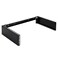 RackPath 2U Wall Mount Network Rack Patch Panel Bracket for Server and Network Equipment 1125 inch Deep Heavy Duty 150lbs Capacity