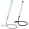 Mudder 2 Pieces USB LED Light for Laptop Keyboard Light Gooseneck Computer Lamp Flexible Stick Dimmable LED Lamp Touch Switch for Reading BookBlack Blue