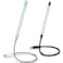 Mudder 2 Pieces USB LED Light for Laptop Keyboard Light Gooseneck Computer Lamp Flexible Stick Dimmable LED Lamp Touch Switch for Reading BookBlack Blue