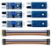 WWZMDiB 6Pcs IR Infrared Sensor 3Wire Reflective Photoelectric Module for Arduino