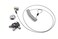 LORADAR 10Foot Retractable AntiTheft Steel Cable Lock with Lock Plate Suitable for laptops Tablets Monitors and Mobile Phones Silver 1 Pack
