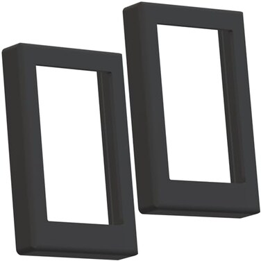 Nitakou 2PCS Protective Edge Guard for M5 Lectric XP Display Protective CoverSoft Shock Absorbent Protective Display Cover Black