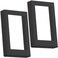 Nitakou 2PCS Protective Edge Guard for M5 Lectric XP Display Protective CoverSoft Shock Absorbent Protective Display Cover Black
