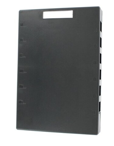 Leviton QuickPort Surface Mount Housing 12Port 4108912E Black