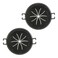 Skywalker Construct Pro SpeedyZ SpringLock 2 Cable Pass Through Port BlackPair