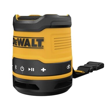 DEWALT Bluetooth Speaker USBC Rechargeable Jobsite DCR008