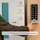 AMOCAM Metal Fingerprint Door Access Control Keypad System Access Controller StandAlone Keypad EM HID IC Card Reader 5pcs ID Key Fobs Weatherproof WG2634 10000 Users for Garage Door Lock Opener